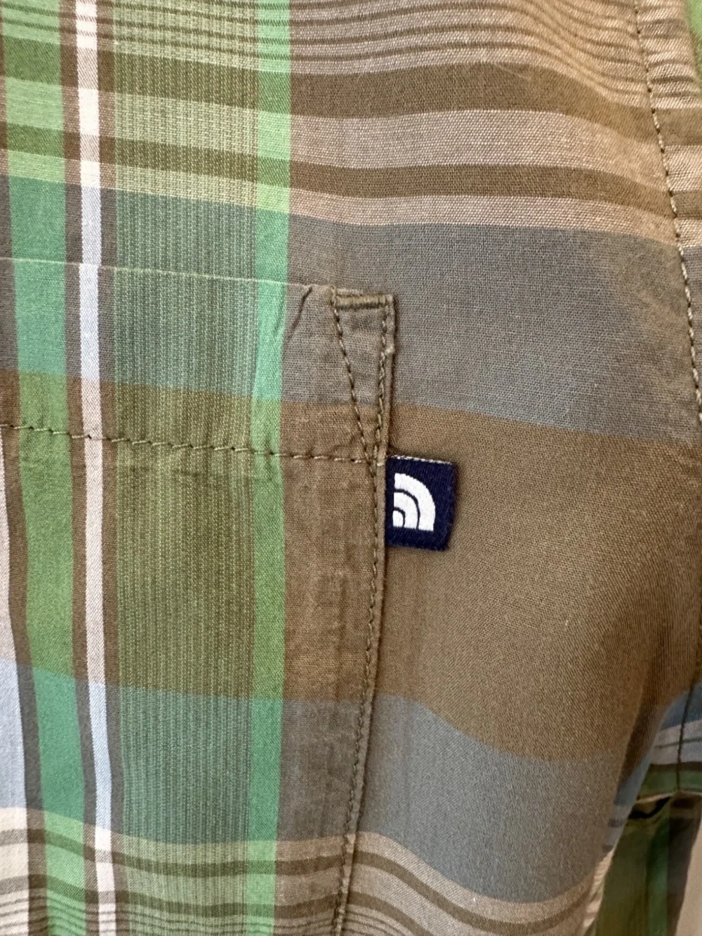 The North Face casual plaid shirt - Men's XL